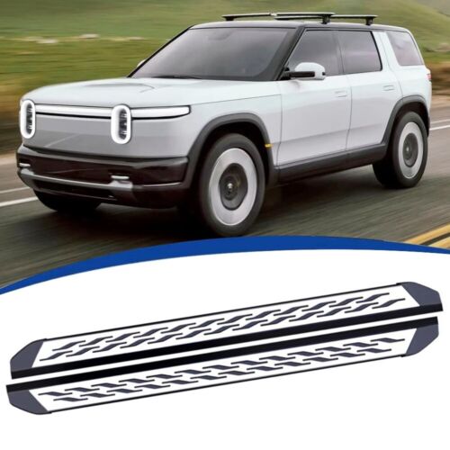 Running Board Side Step Fits for Rivian R1S 2022 2023 2024 Pedal Nerf Bar 2Pcs - 第 1/10 張圖片