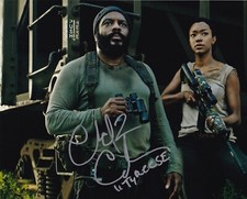 CHAD COLEMAN signed autograph 20x25cm THE WALKING DEAD in person autograph COA