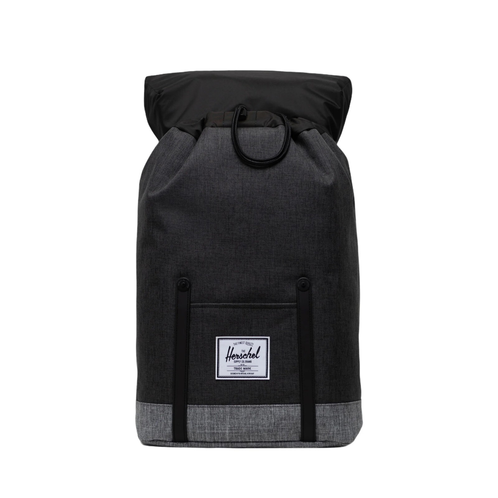 Herschel Suppyl Co Retreat Backpack, Black Crosshatch/Black/Raven Crosshatch