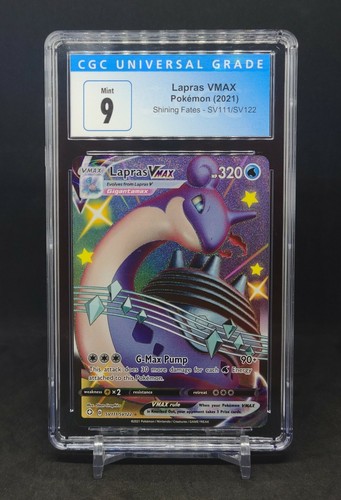 Lapras VMAX graded CGC 9 for sale on eBay