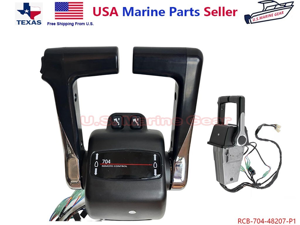 Yamaha Outboard Dual Twin Engine Remote Control 704-48207-P1 704