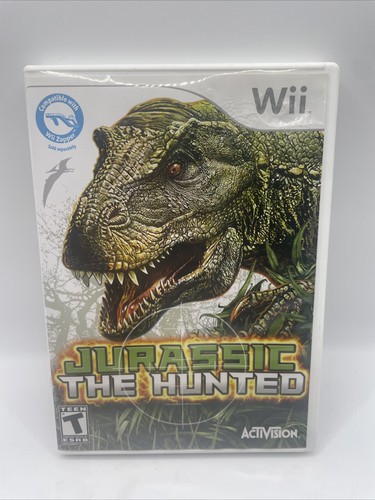 Jurassic: The Hunted (Nintendo Wii, 2009) complete in box Activision