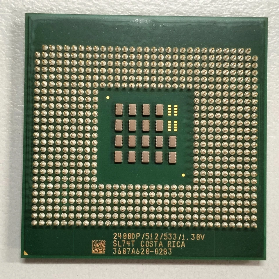 Intel Xeon 2.40 GHz 32-bit Processor 512KB L2 Cache CPU Socket 604 SL74T - Image 3 of 4