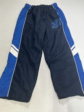Mens Old Navy Blue Windbreaker Athletic Pants Small S EUC