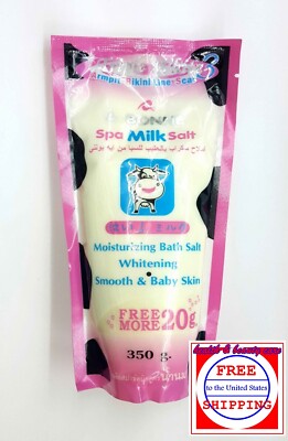 A Bonne Spa Milk Salt Moisturizing Bath Salt 350 g PLUS 20 grams MORE
