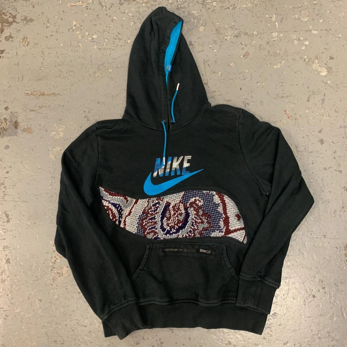 reworked nike hoodie