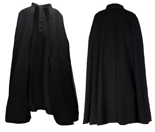 Adults 60" Length Phantom of The Opera Cloak Only Halloween Fancy Dress Costume - Picture 2 of 5
