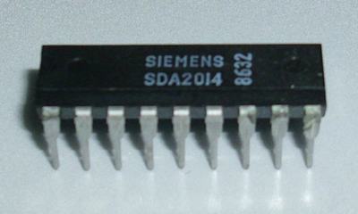 *** SDA2014 serial to 7 segment decoder/ driver 4/2 digits NOS ***