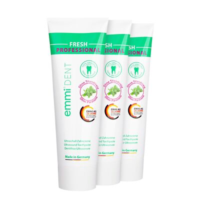 Ultraschall Zahncreme ''Fresh''   Pfefferminz-Geschmack   Ideal für empfindlich...