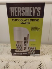 Hershey's Chocolate Drink Maker White for Hot or Cold Drinks for 8 New in Box