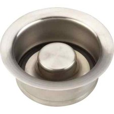 NEW KEENEY / Do It Best Garbage Disposal Flange  Stopper 438869 brushed nickel