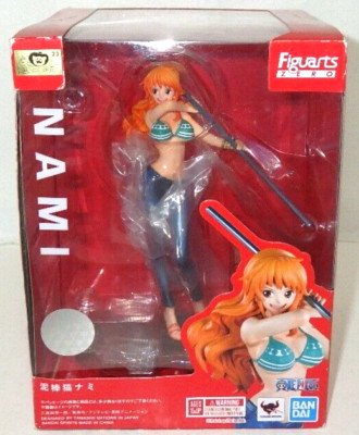 BANDAI Figuarts ZERO One Piece Cat Burglar Nami Figur H150mm aus JPN Selten Neu