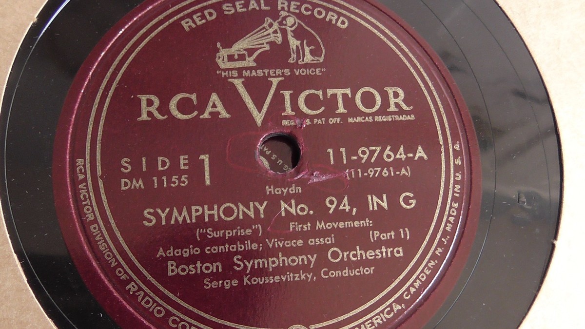 Haydn “Symphony No. 94 In G” - RCA Victor Set #DM-1155 | eBay
