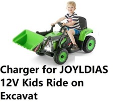   ac power supply battery Charger For JOYLDIAS 12V Kids Ride on Excavat