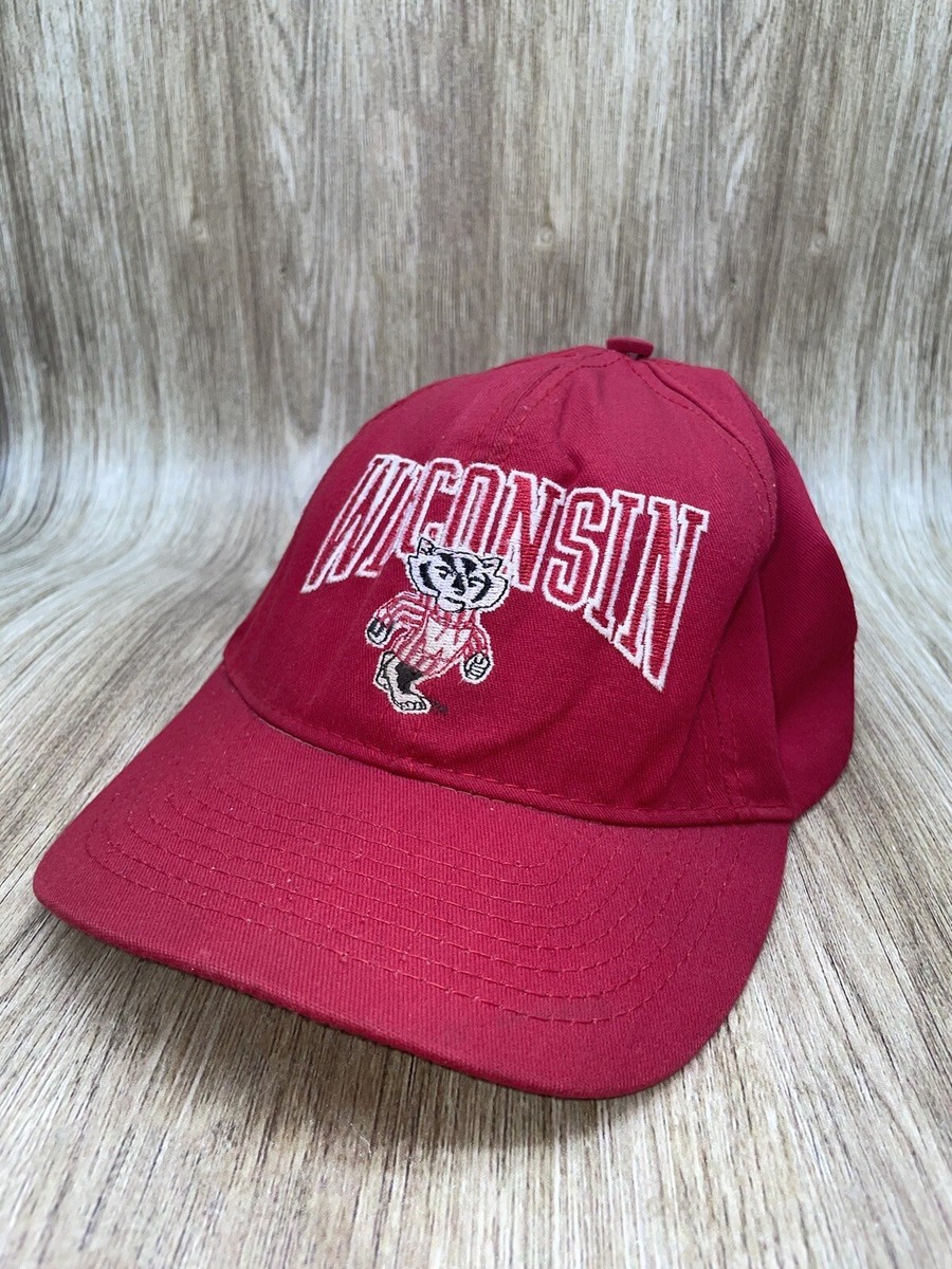 PINK VS University of Wisconsin Baseball Cap Wisconsin Badgers Hat Strapback Cap Pink University Football  main image 2