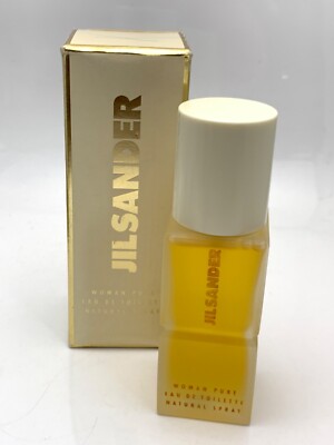 JIL SANDER Woman Pure Eau de Toilette 50 ml Natural Spray - RARITÄT! - OVP