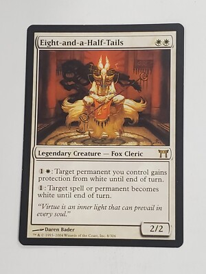 MTG Eight-and-a-Half-Tails (Champions of Kamigawa/White/R) - BGM