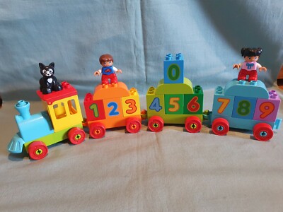 Lego Duplo 10847 My First Number Train Learn To Count COMPLETE