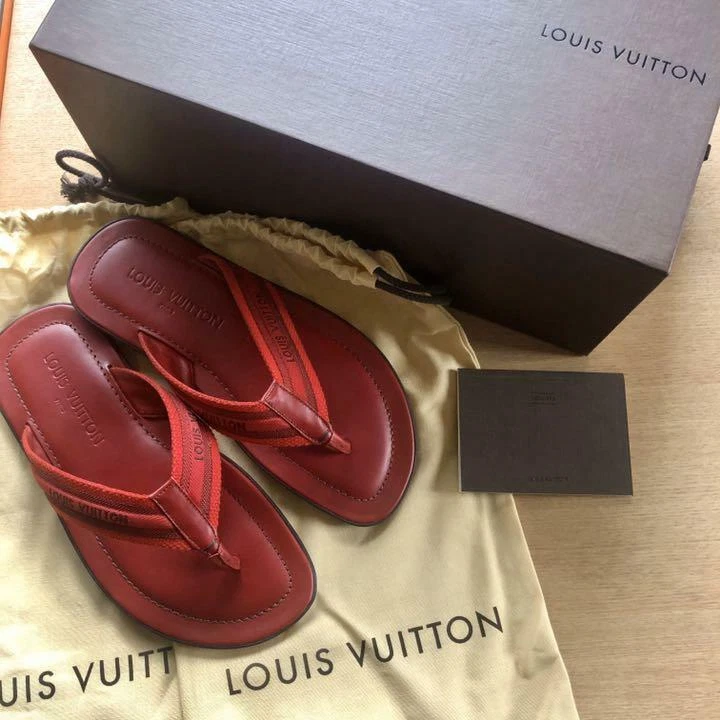 Louis Vuitton faux leather.