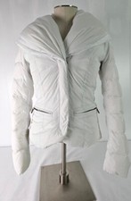 ADD Italy Down Filled White Short Jacket Coat...