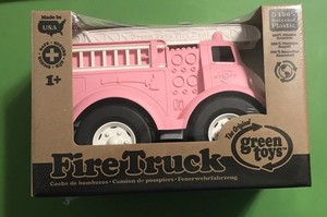 green toys pink fire truck