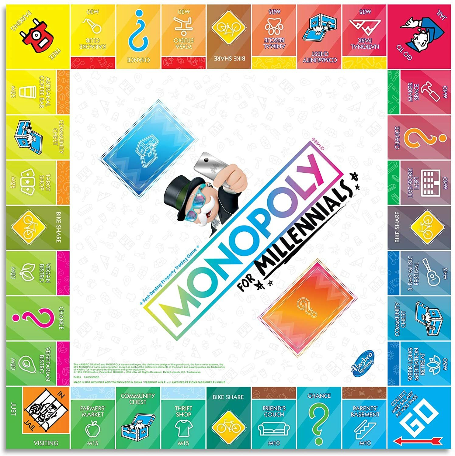 Monopoly Jeu Classique Millennials - Image 2