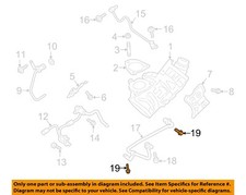 FORD OEM 10-23 Edge Radiator Support-Radiator Support Screw W500213S437