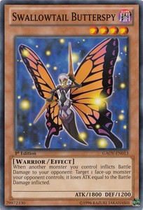 Swallowtail Butterspy - GAOV-EN013 - Common - Unlimited Edition x3 - Near Mint