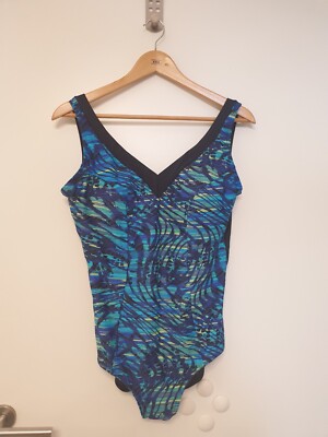 Damenbadeanzug blau Gr. 44 FABIANI