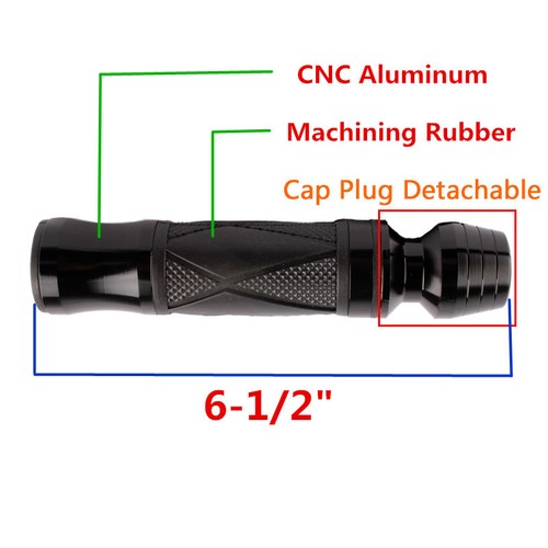 Empuñaduras de mano para acelerador de motocicleta mango de aluminio barra de extremo tapa enchufe para doble deporte - Imagen 8 de 25