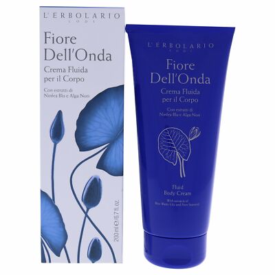 L'Erbolario Fiore Dell'Onda Fluid Body Cream - 6.7 oz