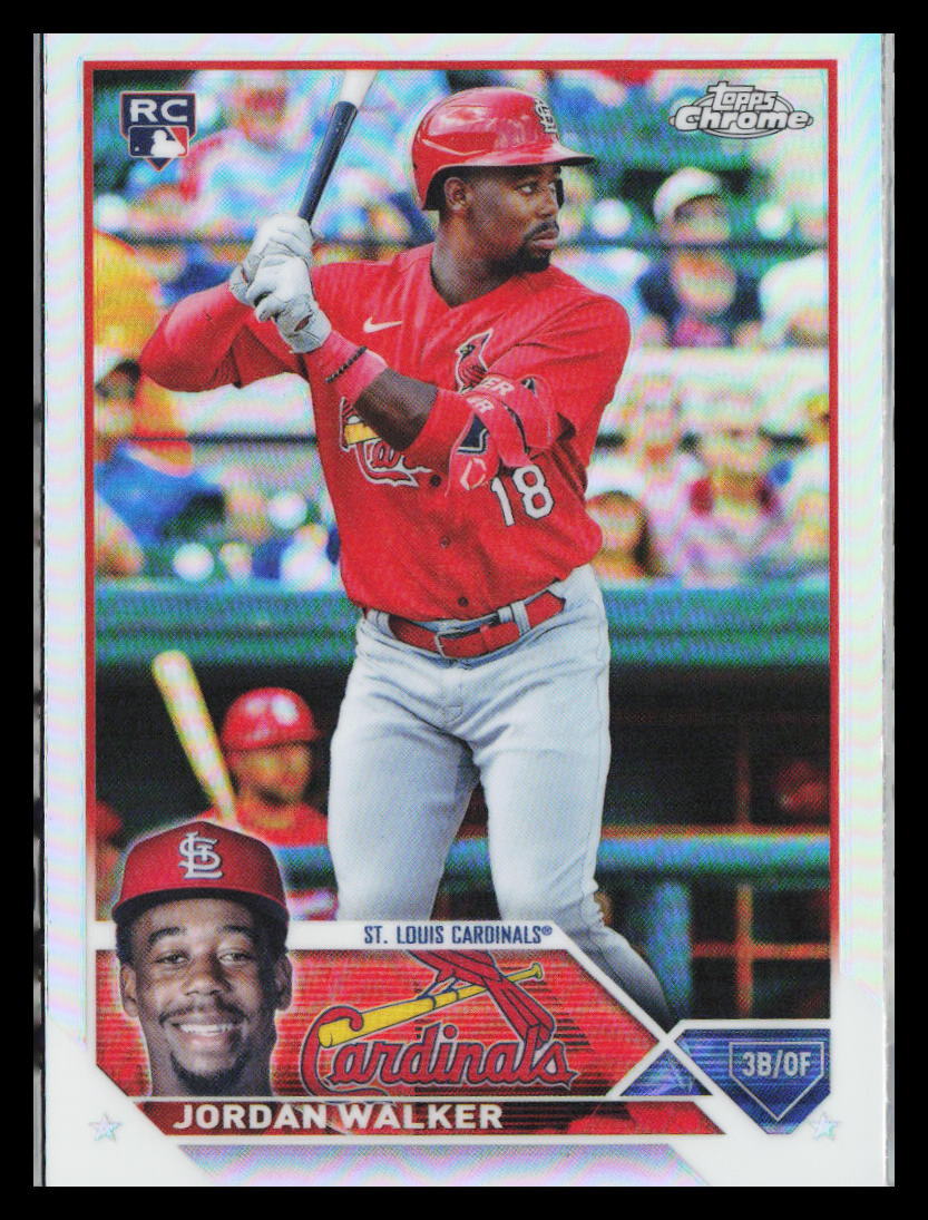 2023 Topps Chrome Jordan Walker #209 Refractor RC