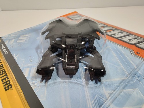 Matchbox THE BAT Dark Knight Movie Batman Batwing MBX Sky Busters -Worn Card - Picture 8 of 24