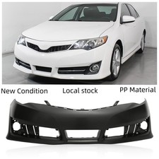 New Front Bumper Cover For Toyota Camry Sese Sport 2012 2013 2014 Sedan