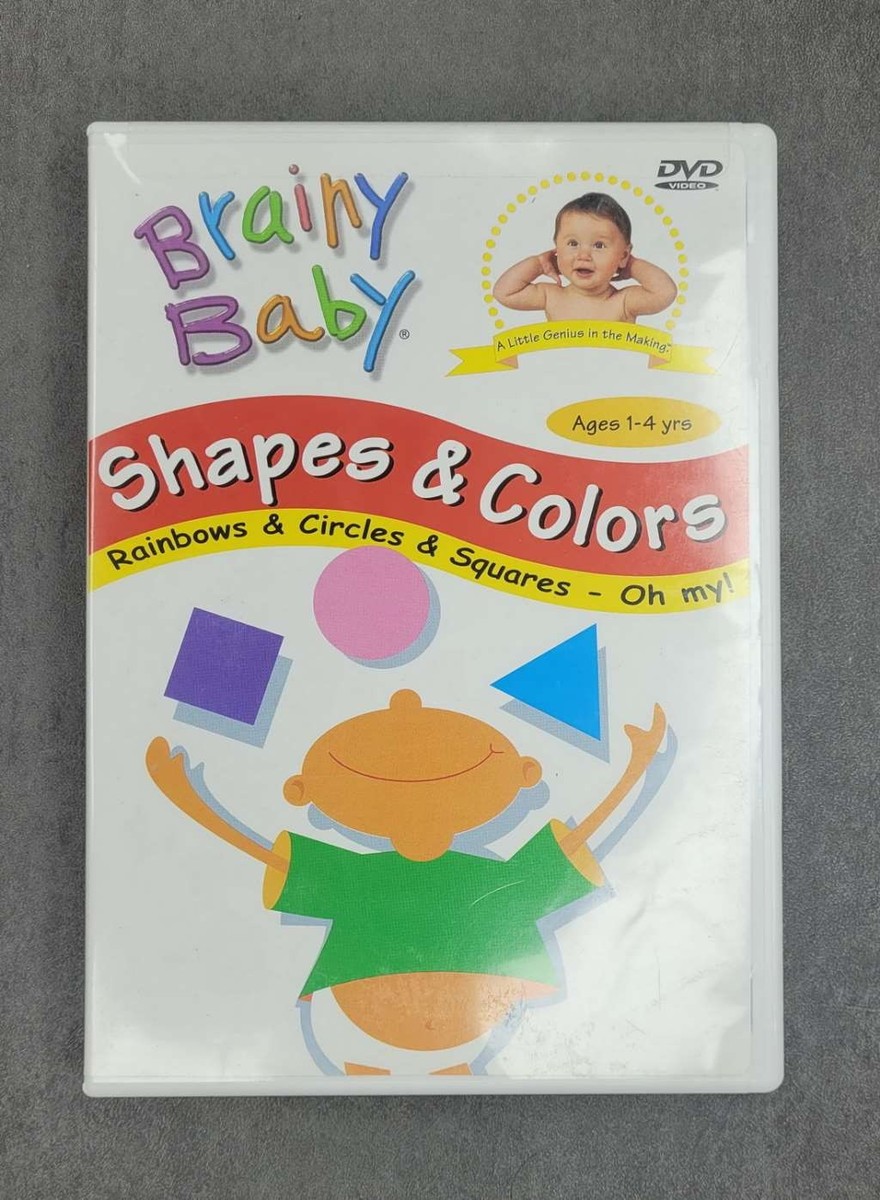Brainy Baby Teach Your Child Shapes and Colors Rainbows, Circles