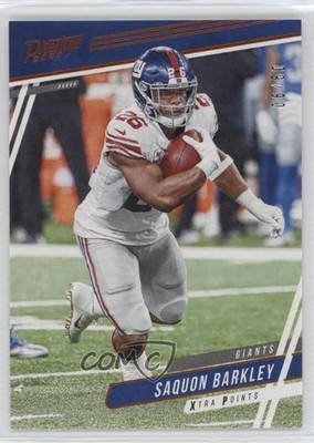 2020 Panini Prestige Xtra Points Orange 6/50 Saquon Barkley #102 9o3