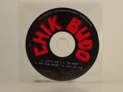 CHIK BUDO LITTLE ZED (H1) 4 Track Promo CD Single including Plastic Sleeve 