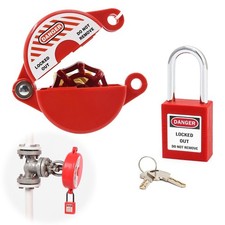 Young Dance Outdoor Faucet Locks with Safety Padlock Water Spigot Lock, Hose...