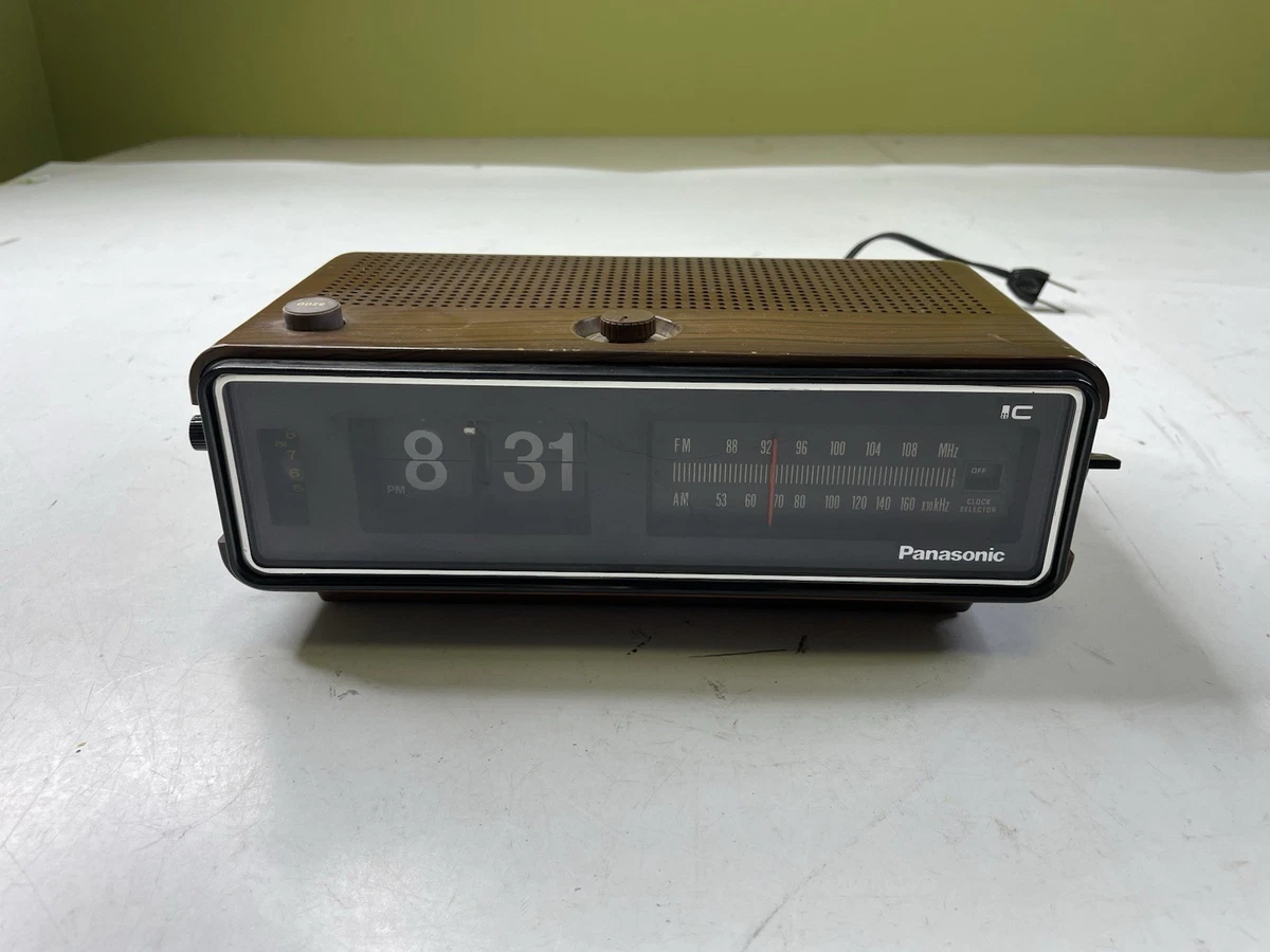 【良品】Panasonic RE-30 レトロデザイン AM/FM ラジオ Technics パナソニック ラジオ RE-30 レトロ調 昭和末期 昭和レトロ