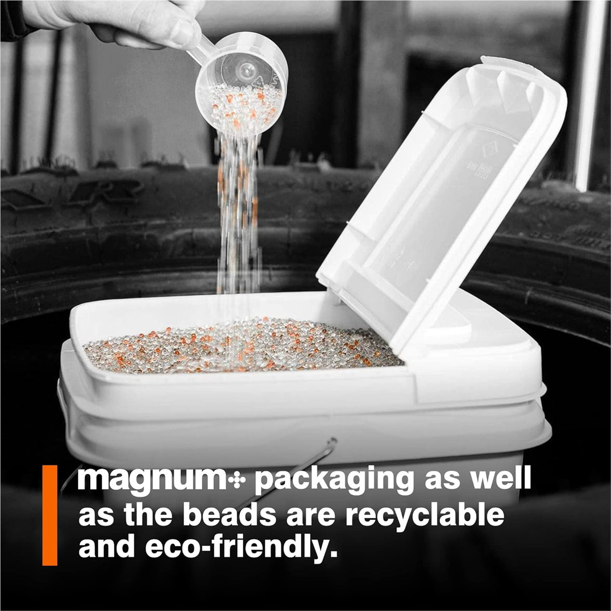 Martins Industries Magnum+ Tire Balancing Beads, 10.5oz / 300g, Case 20 Bags