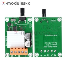 75W 200W DC Brushless Motor Speed Controller Motor Drive Control Board DC 6-24V