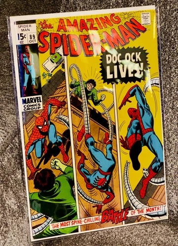 The Amazing Spider-Man #89 (1970) Marvel Silver/Bronze Age Solid VG/FN