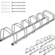 Rastrelliera Portabiciclette Da Parete O Pavimento In Acciaio