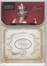 2011 Playoff National Treasures Legend 55/99 John Brodie #167 0a1