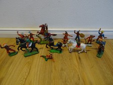 DDR Gummi Indianer Cowboys seltene Pferde Figuren Ari Fischer Hopf Lisanto 70s