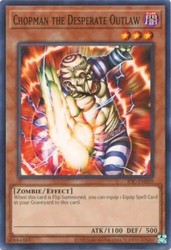 Chopman the Desperate Outlaw IOC-EN010 Common 25th Anniversary Edition