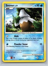 Snover 74/100 Stormfront Pokemon TCG Water Type Basic Frost Tree Pokemon Card