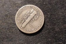 1921 F VF Solid Mercury Dime Super Fasces WCO