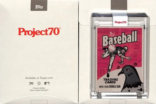 2021 TOPPS PROJECT 70 #915 1975 WAX WRAPPER - ART CARD! - JEFF STAPLE