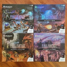 Magic The Gathering Final Fantasy Scene Box Bundle All set of 4 japanese fast